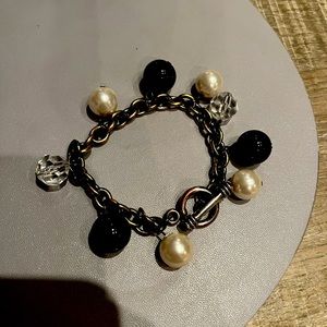 Black and white bracelet